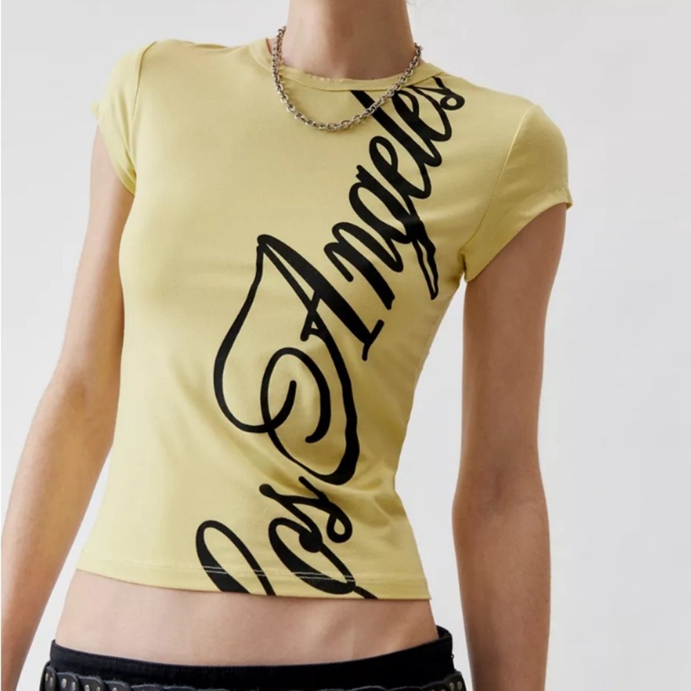 ISO urban outfitters los angeles destination baby tee